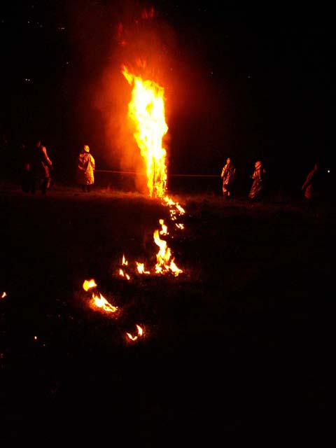 Feuerrad und Fastnachtsfeuer 2007