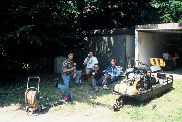 Wilhelmsfeld, Loipentechnik, Skidoo