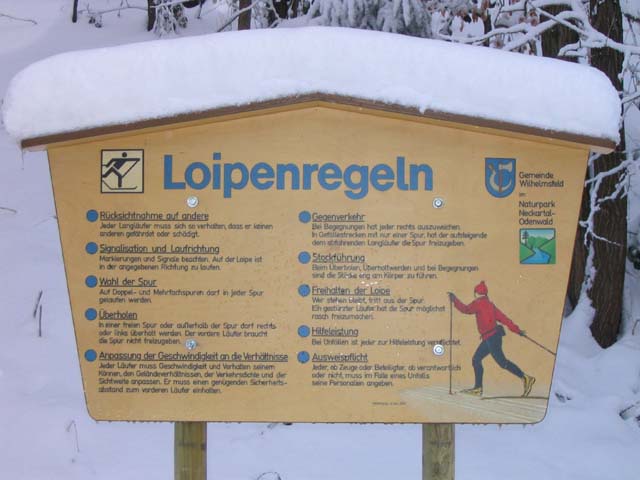 Wilhelmsfeld, Loipentechnik, Skidoo