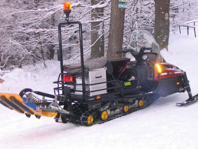 Wilhelmsfeld, Loipentechnik, Skidoo